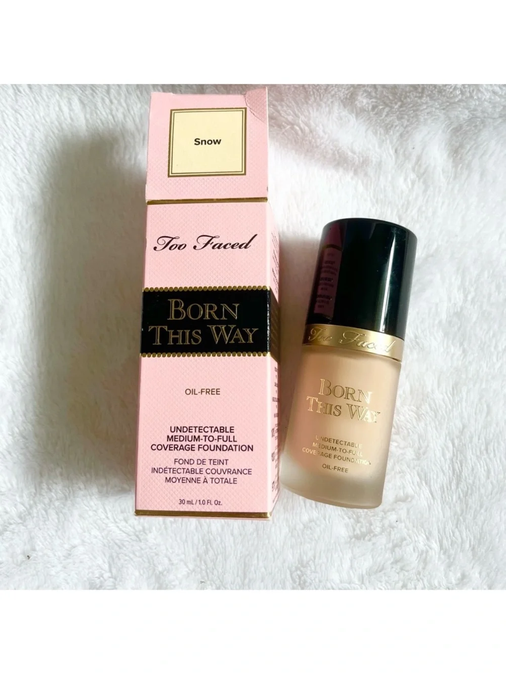 Too Faced Born This Way Oil Free Foundation 1 oz / 30 ml #SNOW